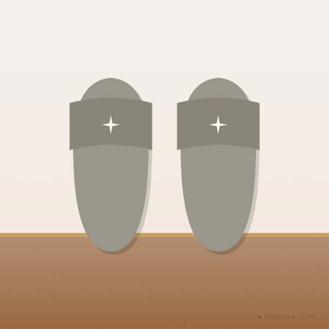 Soft House Slipper — Grey