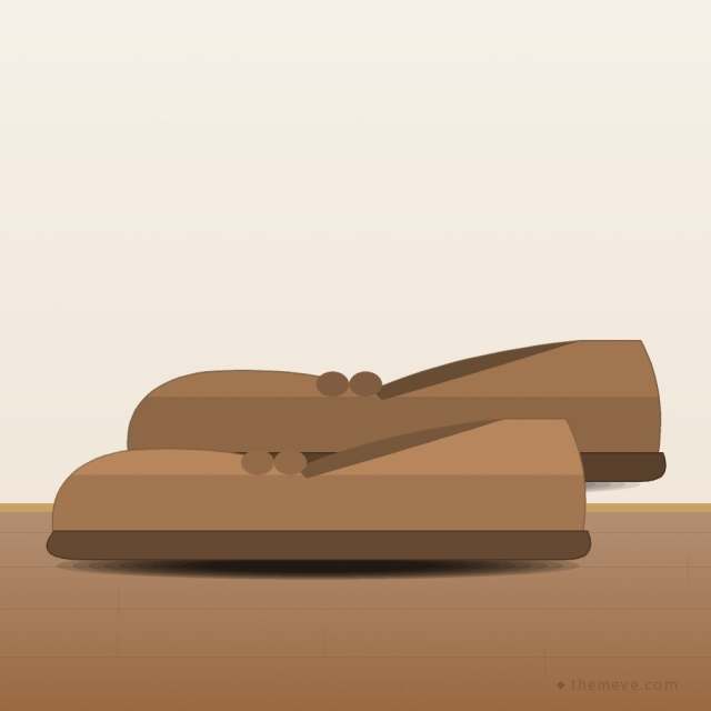 Nappa Ballet Flat — Tan