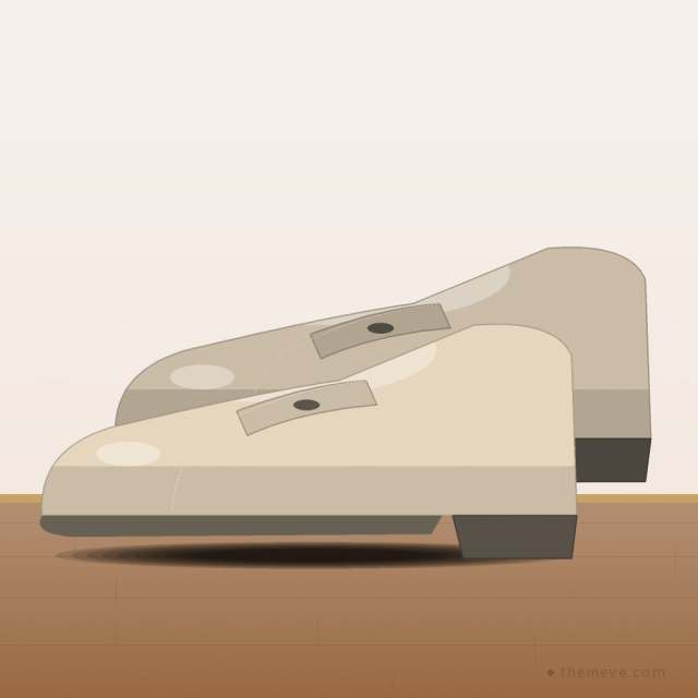 Leather Loafer — Cream